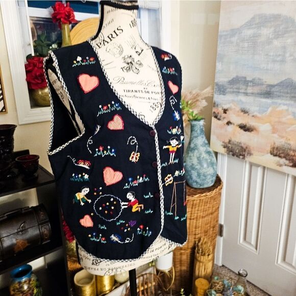 Vintage BSA Friendship Patched Embroidered Vest. - Picture 8 of 15